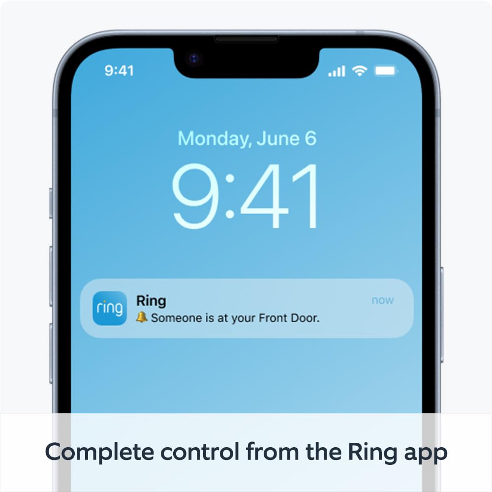 Ring Battery Video Doorbell (2024) with Indoor Camera (2nd Gen)