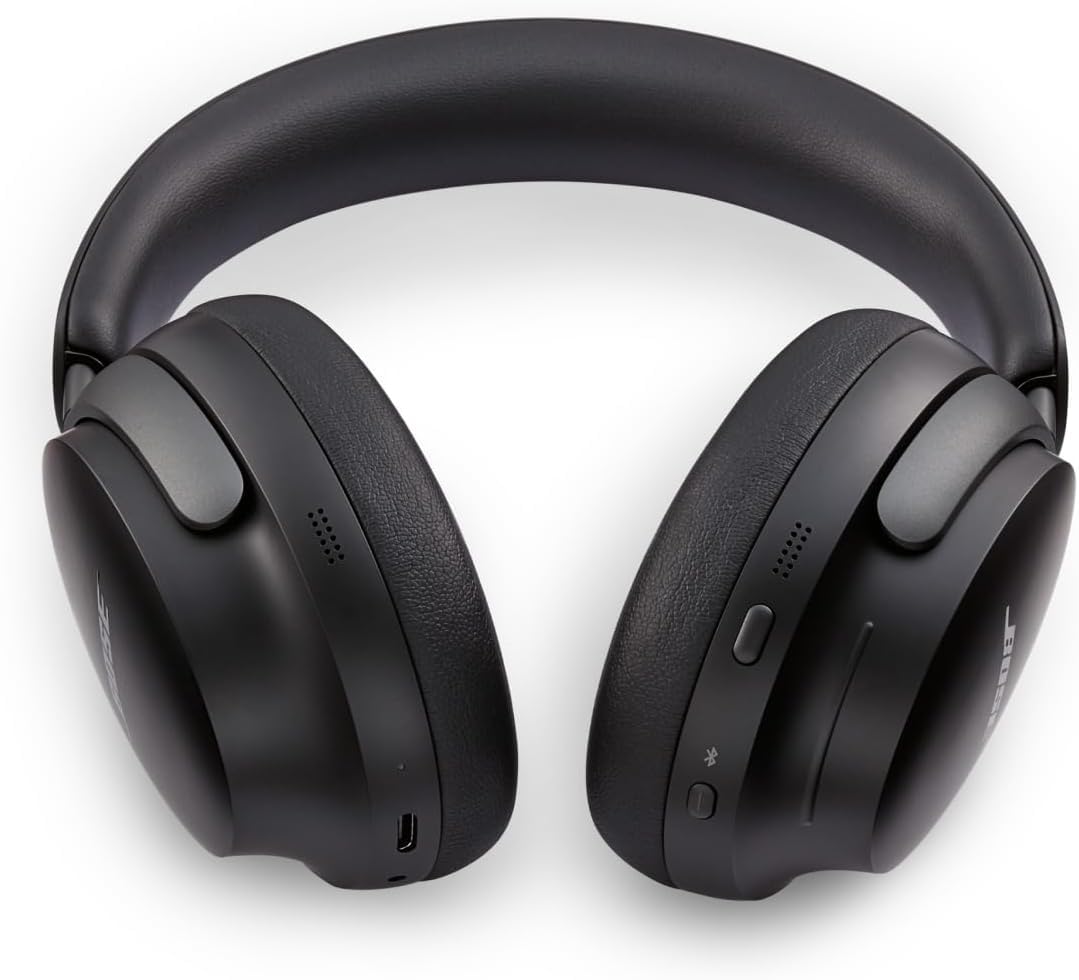 Bose QuietComfort Ultra Wireless Noise Cancelling Headphones – Black