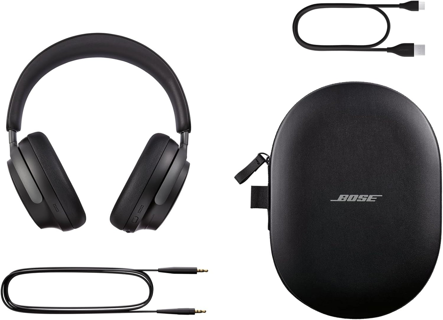 Bose QuietComfort Ultra Wireless Noise Cancelling Headphones – Black