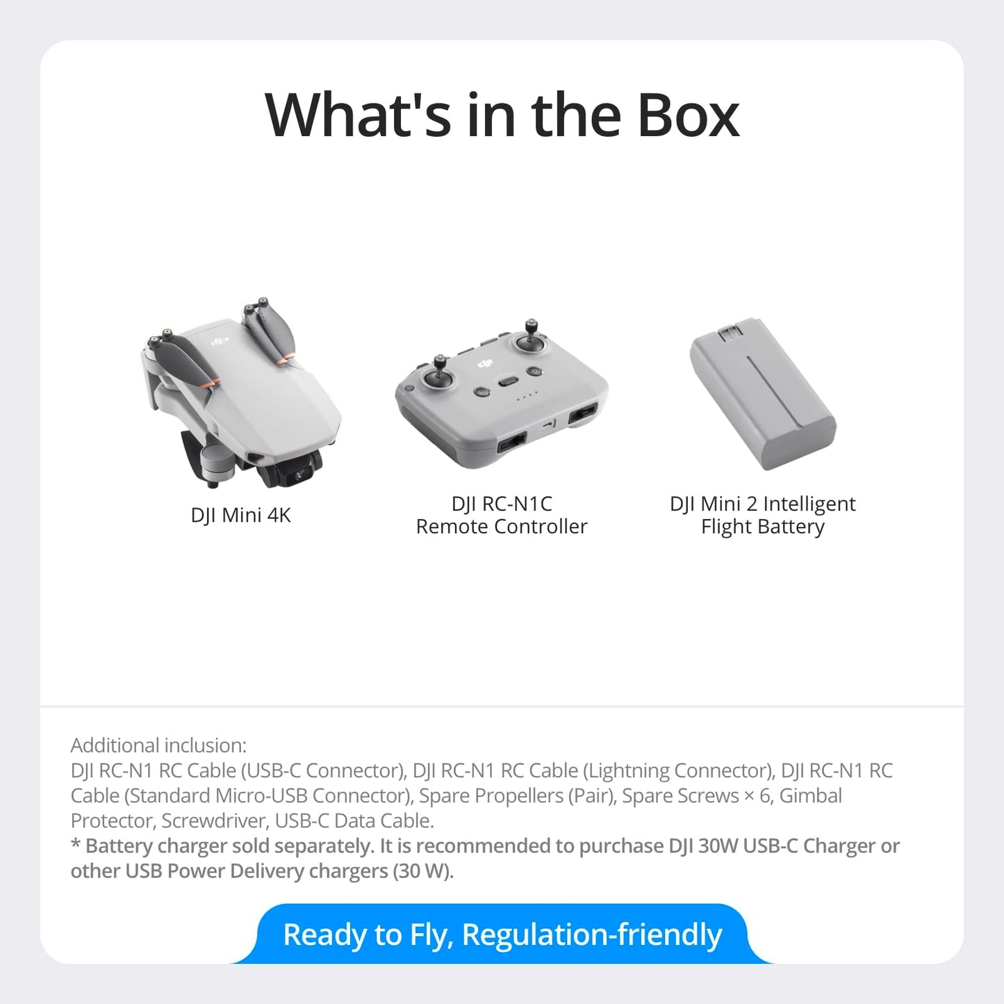 DJI Mini 4K Drone with Camera – Under 249g