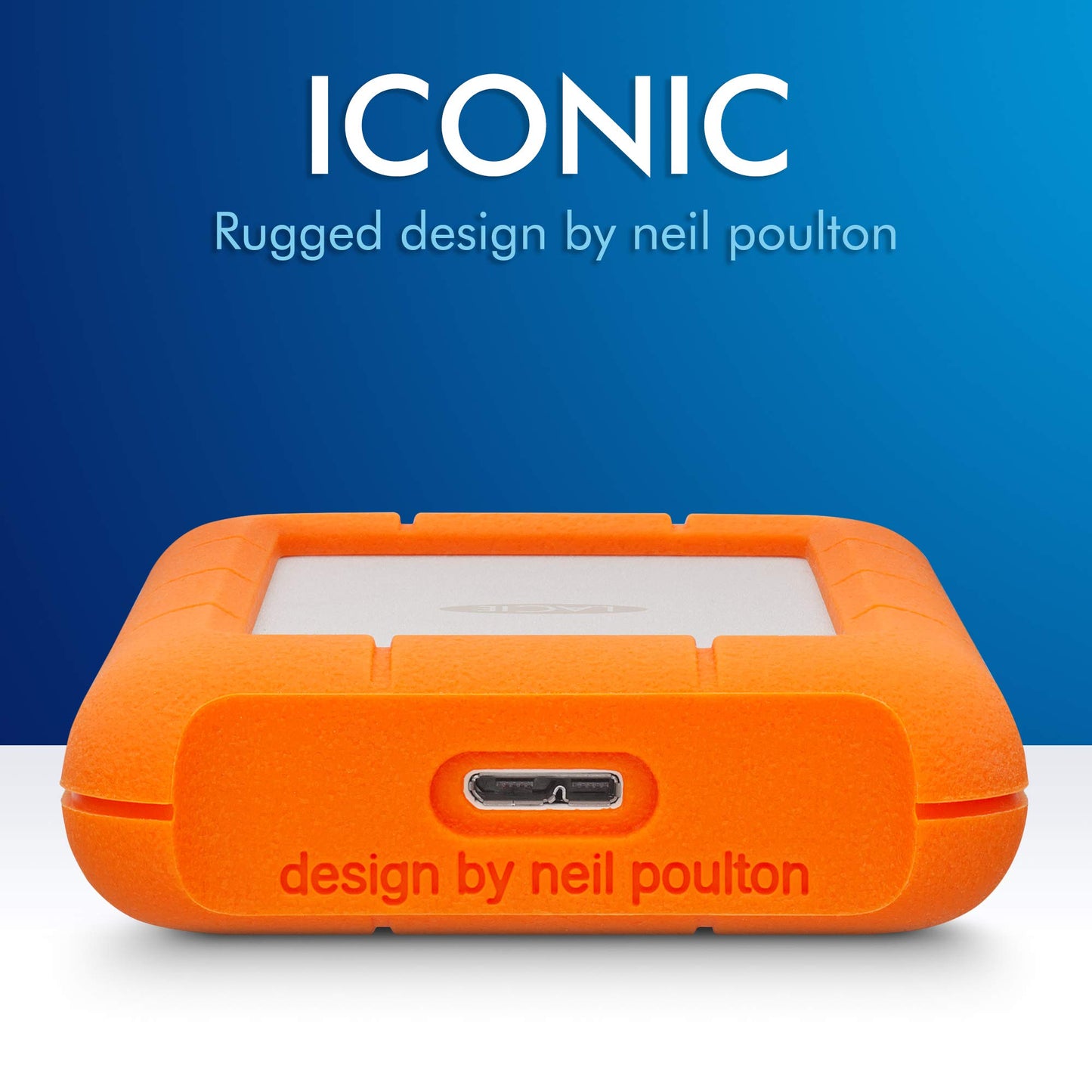 LaCie Rugged Mini 5TB Portable External Hard Drive