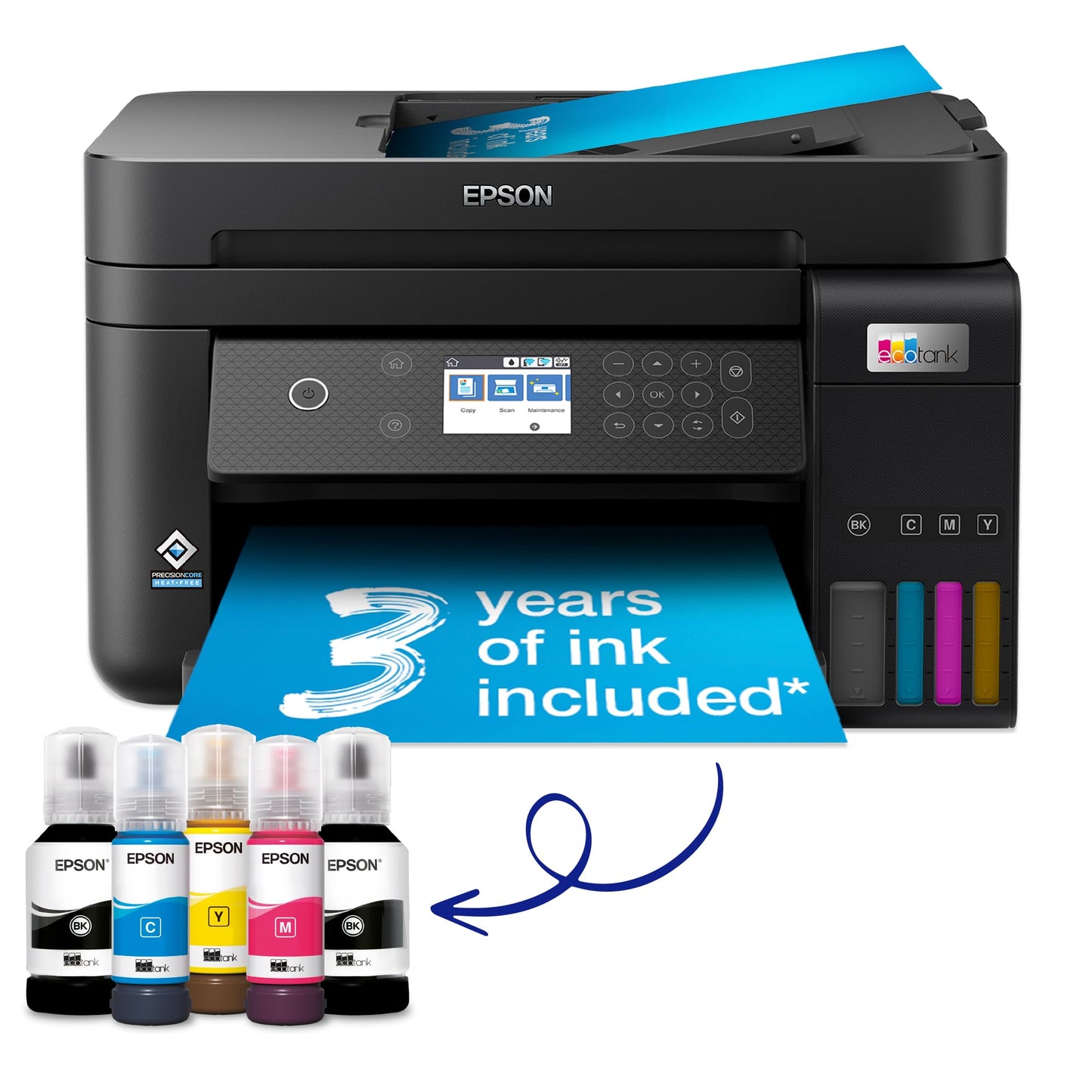 Epson EcoTank ET-3850 A4 Wi-Fi Ink Tank Printer