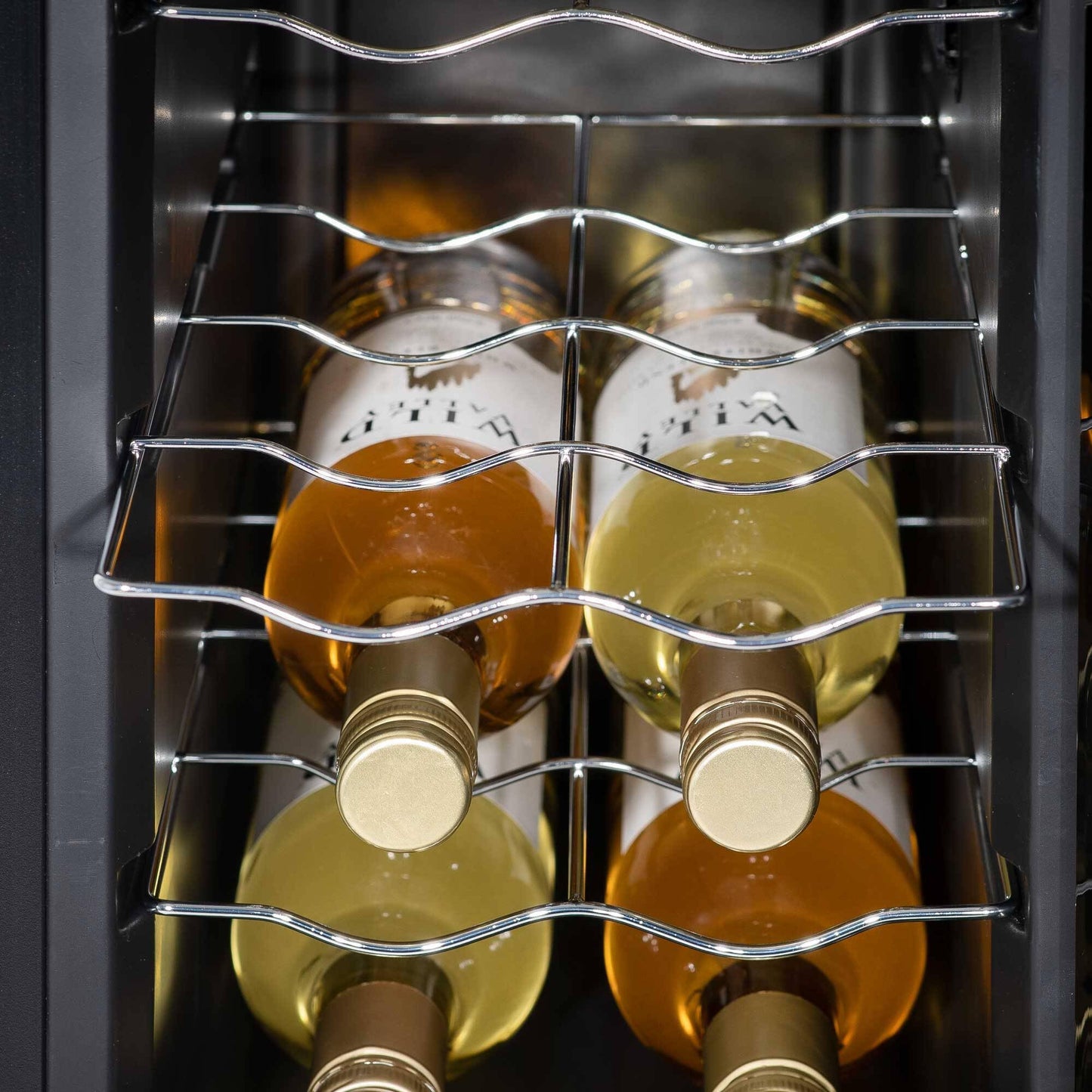 Baridi 12 Bottle Wine Cooler Fridge – Black DH73