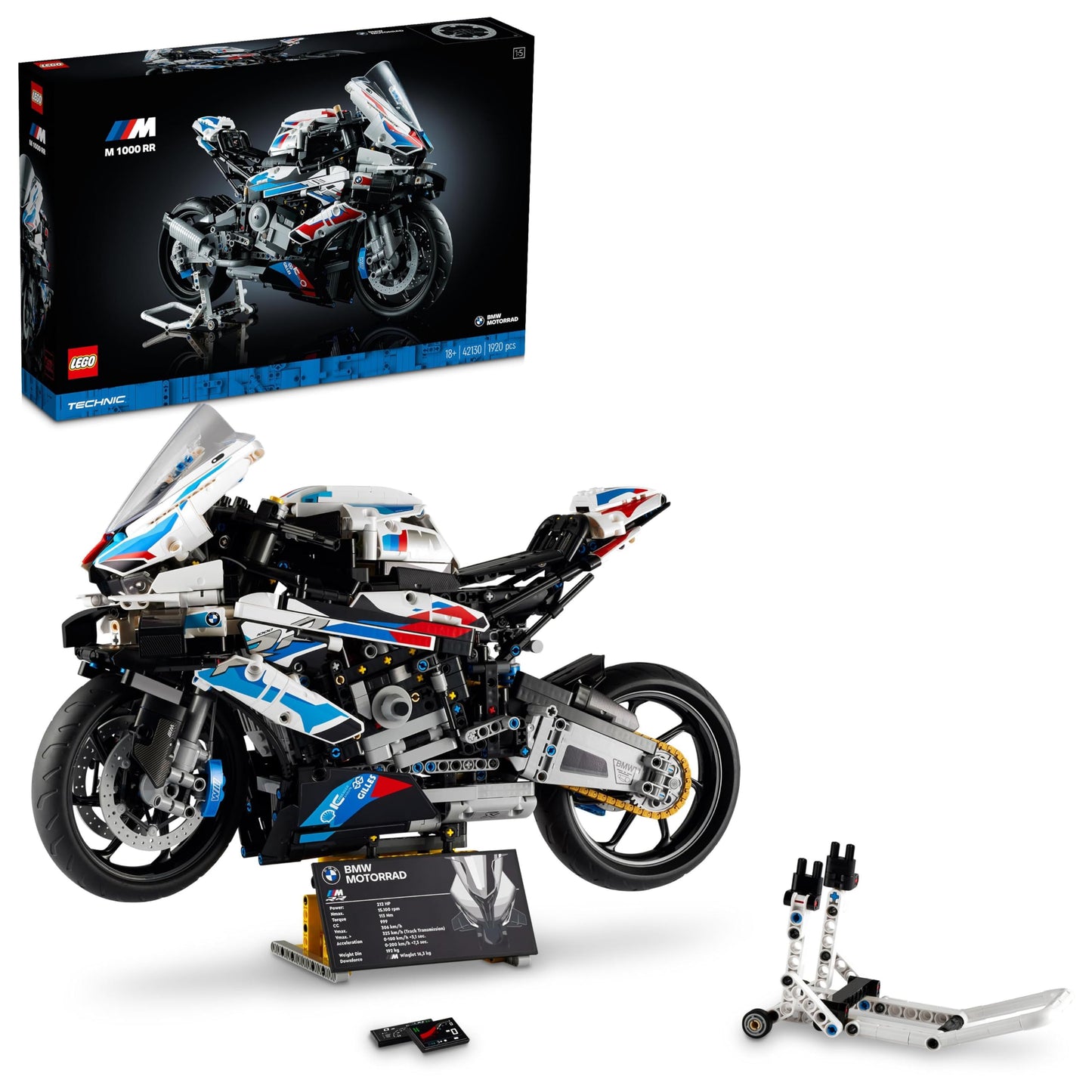 LEGO Technic BMW M 1000 RR Motorbike Model Kit 42130