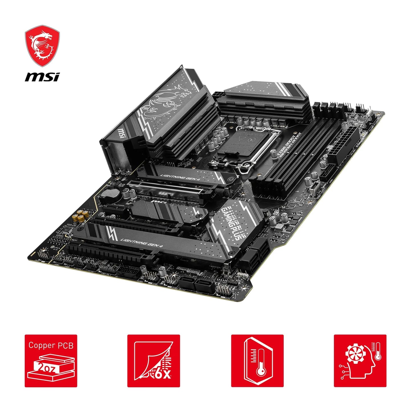 MSI Z790 Gaming Plus WiFi ATX Motherboard – LGA1700 DDR5
