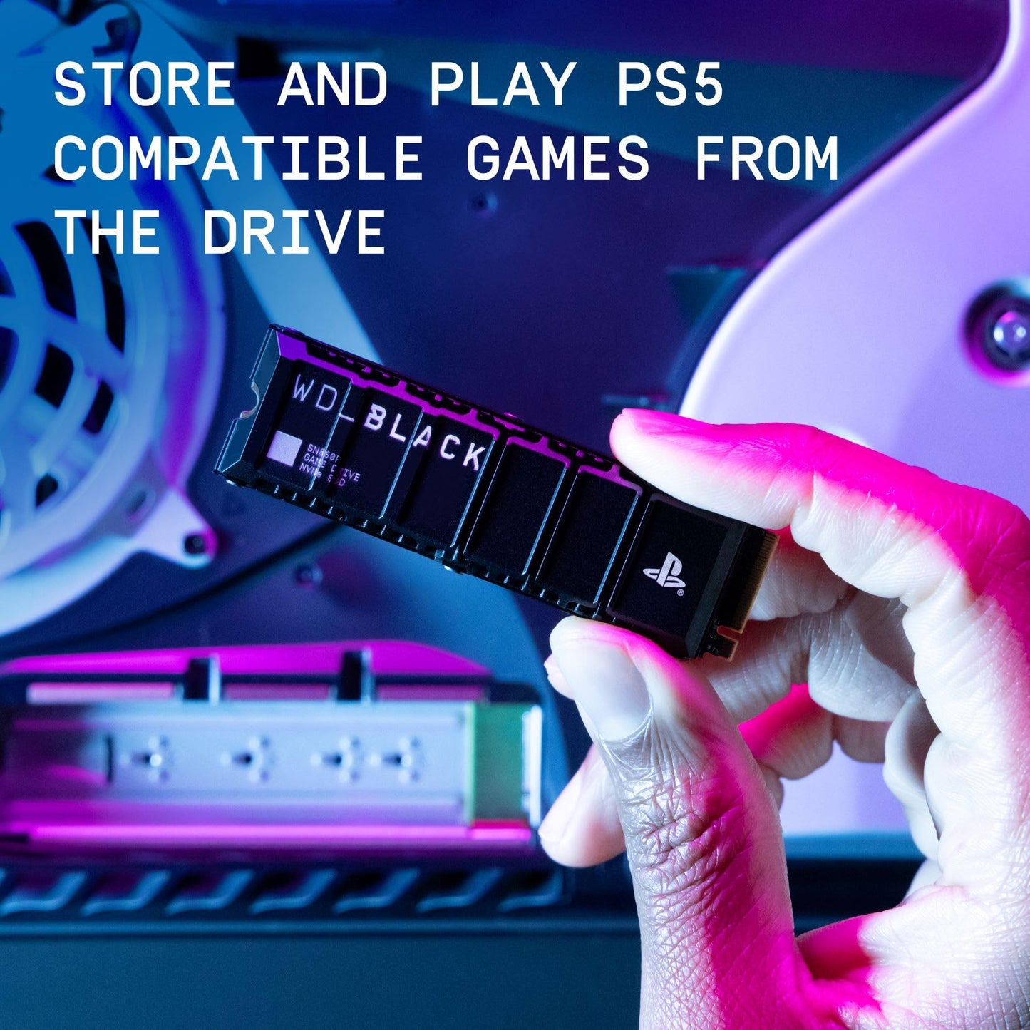 WD_BLACK SN850P 2TB PS5 SSD with Heatsink