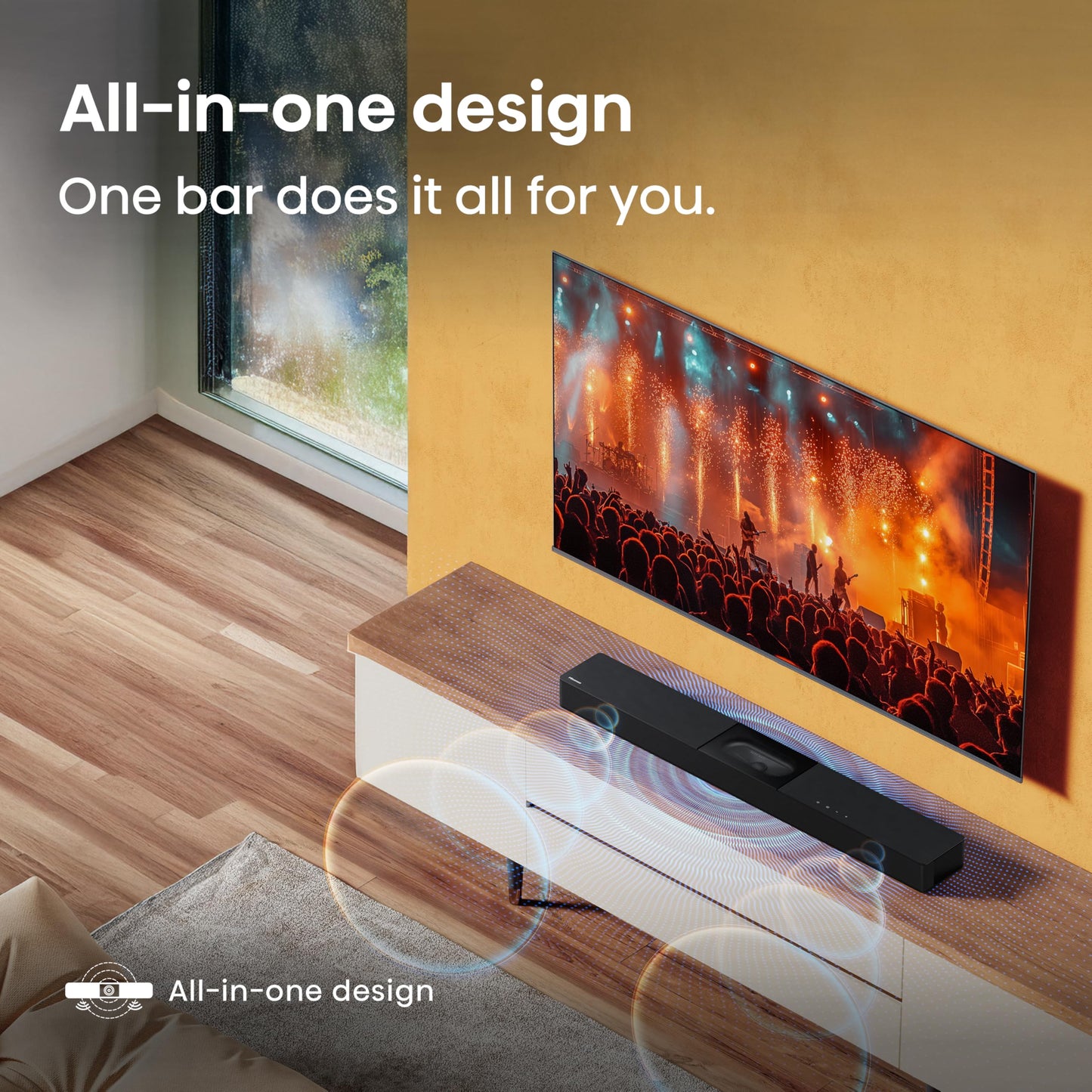Hisense 32A4QTUK Smart TV with HS2000 Soundbar
