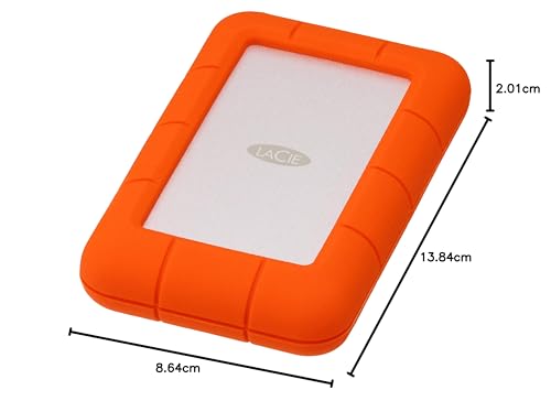 LaCie Rugged Mini 5TB Portable External Hard Drive