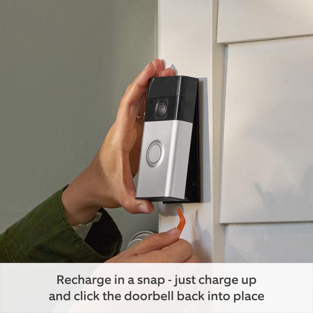 Amazon Fire TV Stick 4K (2024) with Ring Battery Video Doorbell