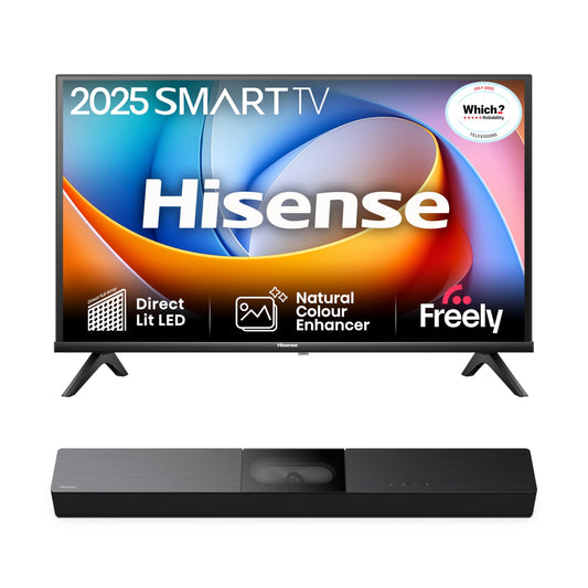 Hisense 32A4QTUK Smart TV with HS2000 Soundbar