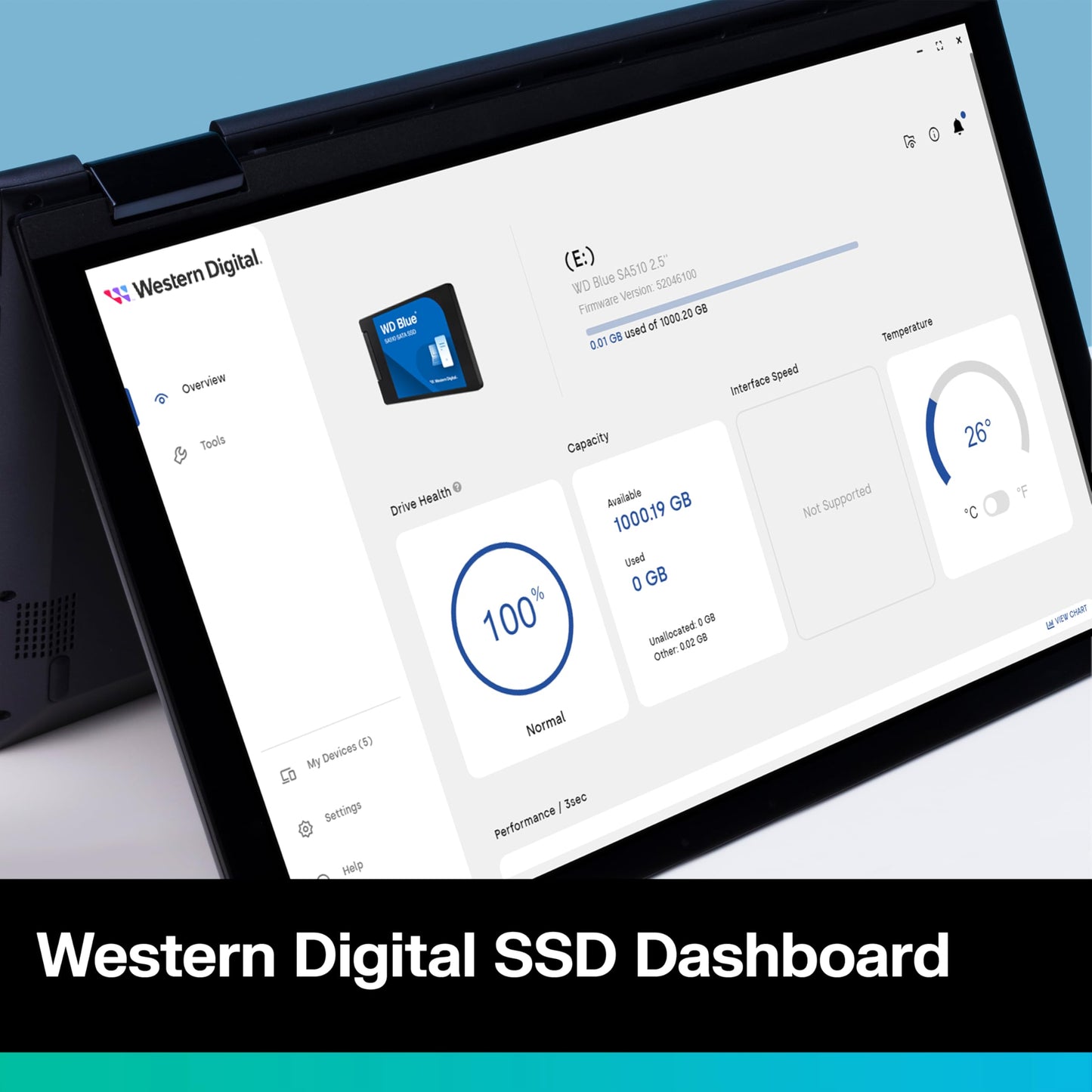 WD Blue SA510 2TB 2.5" SATA SSD