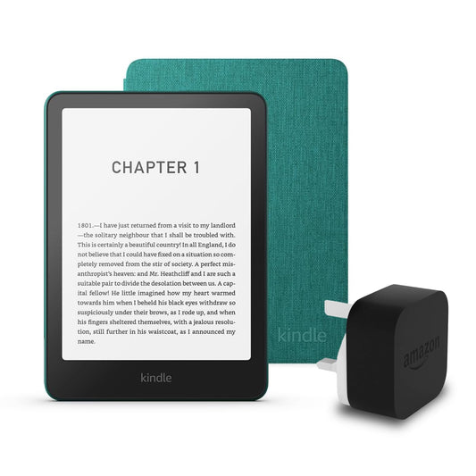 Kindle Paperwhite 2024 16GB with Cover and Adapter