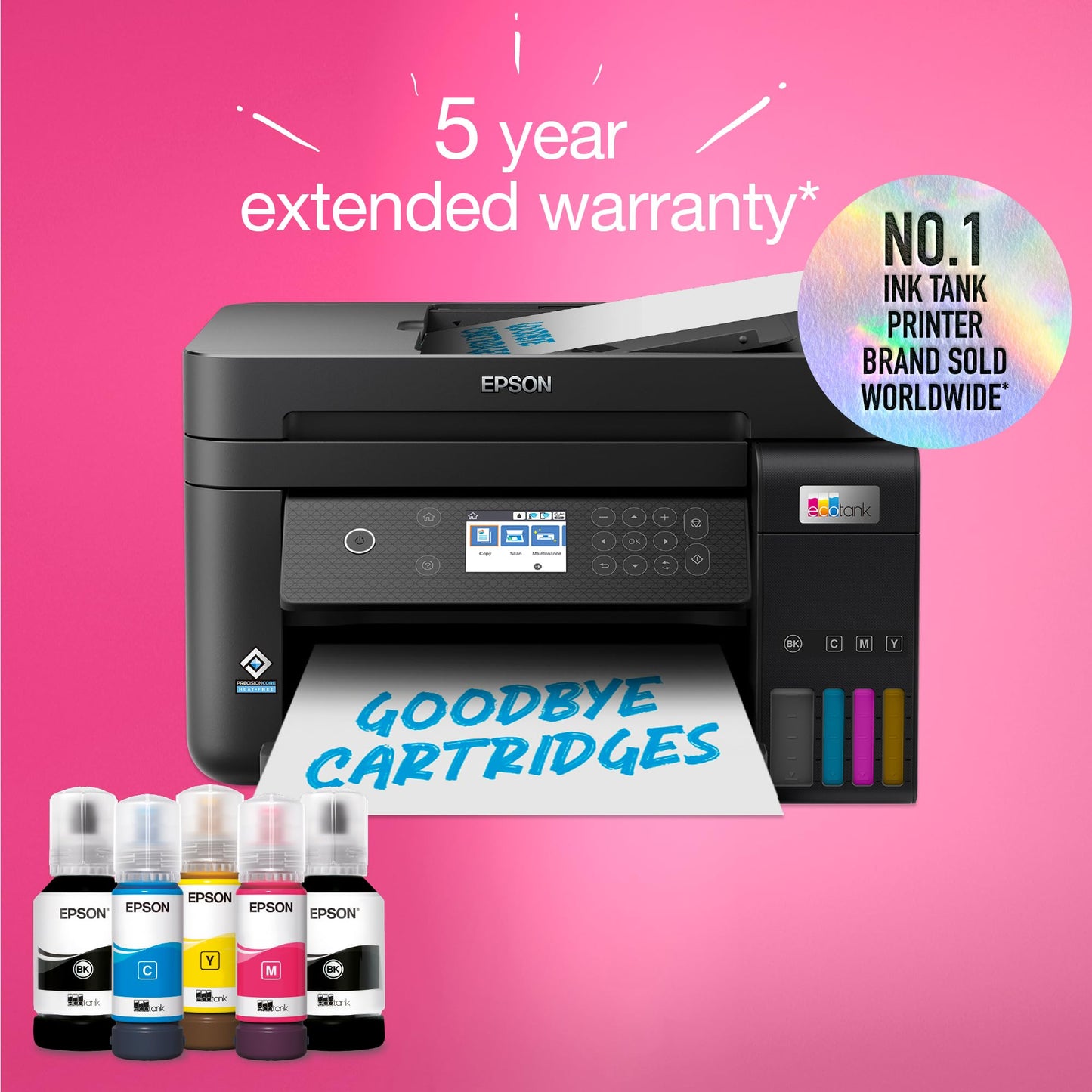 Epson EcoTank ET-3850 A4 Wi-Fi Ink Tank Printer