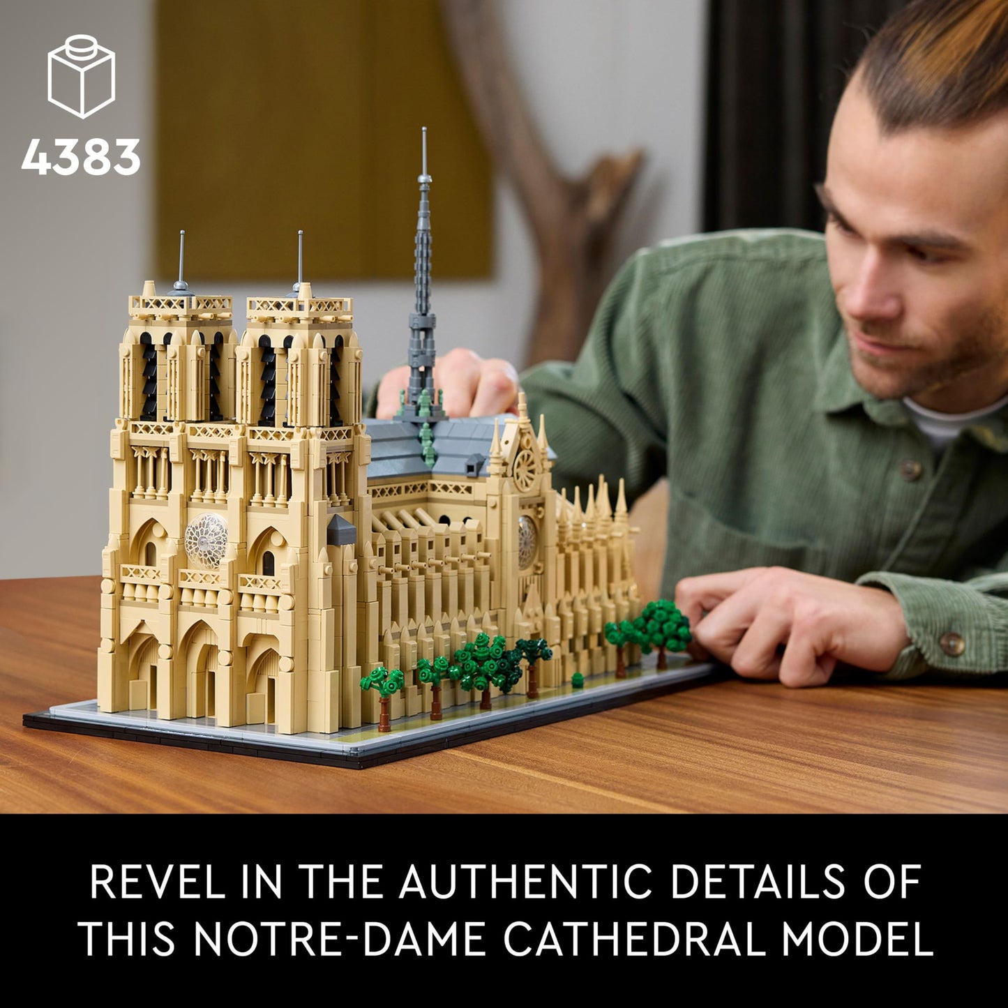 LEGO Architecture Notre-Dame de Paris Model Kit 21061