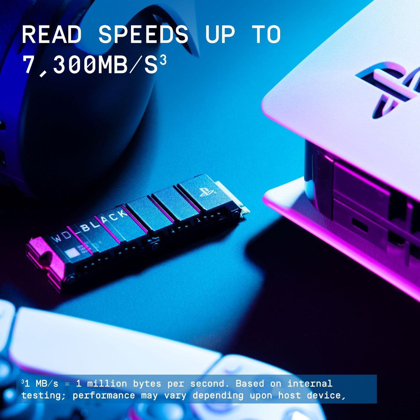 WD_BLACK SN850P 2TB PS5 SSD with Heatsink