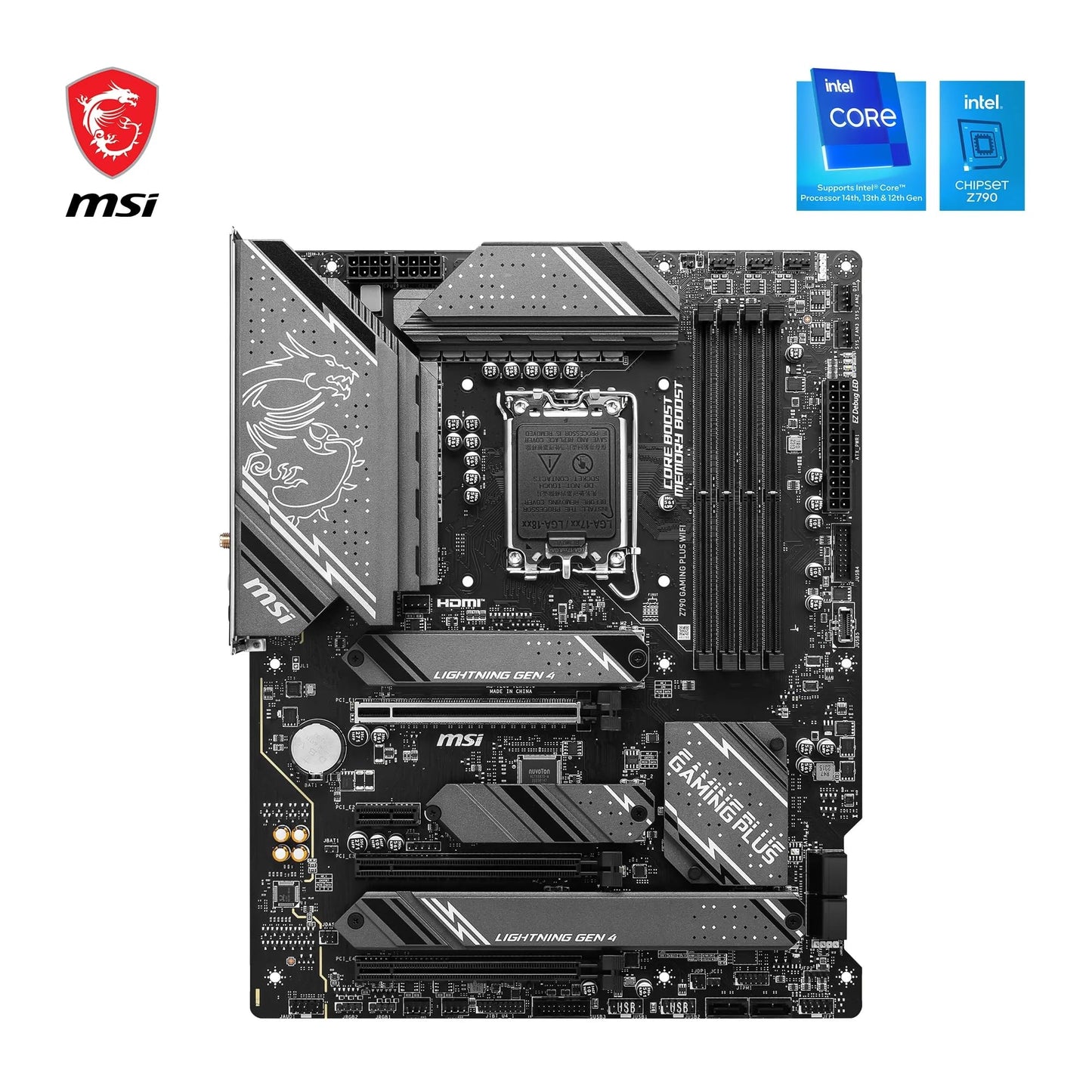 MSI Z790 Gaming Plus WiFi ATX Motherboard – LGA1700 DDR5