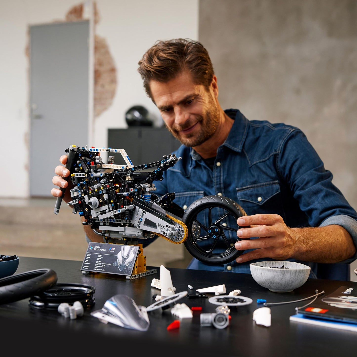 LEGO Technic BMW M 1000 RR Motorbike Model Kit 42130