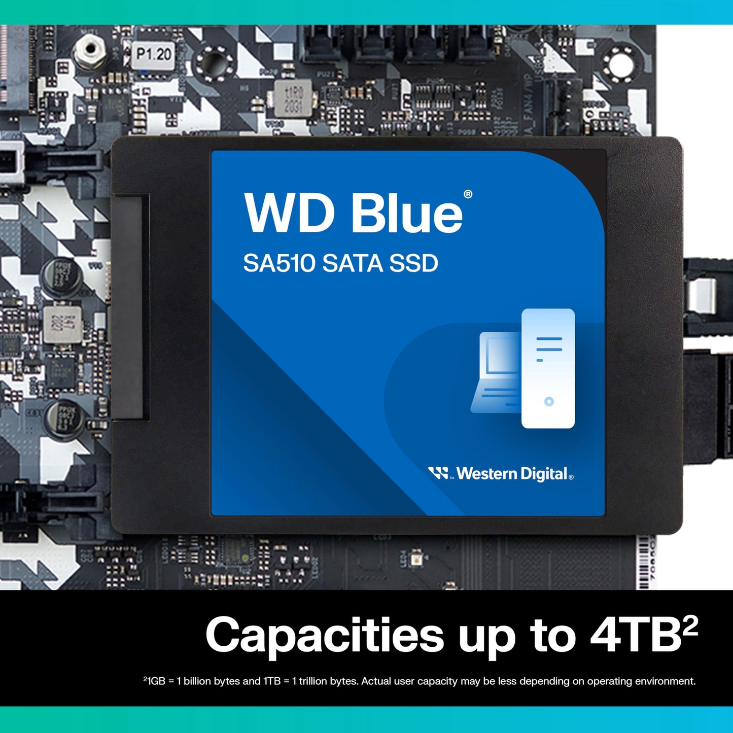 WD Blue SA510 2TB 2.5" SATA SSD