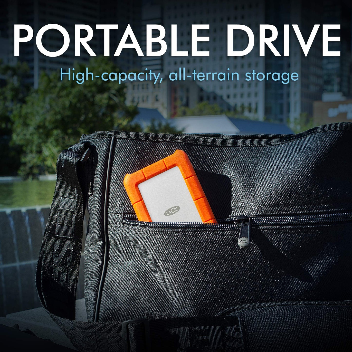 LaCie Rugged Mini 5TB Portable External Hard Drive